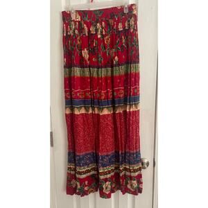 Stone Bridge Peasant Skirt PeekABoo Sleeves  Bin B92